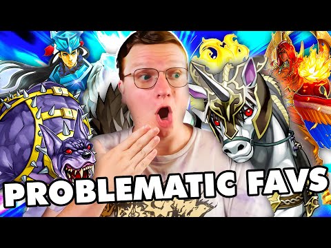 ARE THESE CARDS BROKEN? Yes. SHOULD I STILL GET TO PLAY THEM? Also yes.