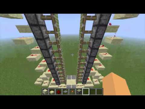 Minecraft - 2x10 & 2x19 Piston Door