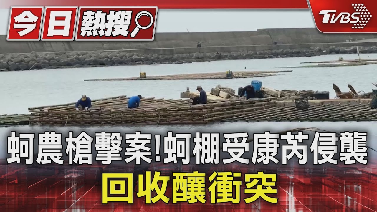 蚵農槍擊案！蚵棚受康芮侵襲　「保麗龍」回收釀衝突