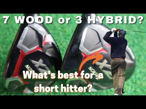 7 WOOD or 3 HYBRID? Slow swing speed testing.
