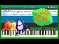 THE MIGHTY JUNGLE Theme Song Sprout TV Slow Sheet Music PIANO TUTORIAL 278