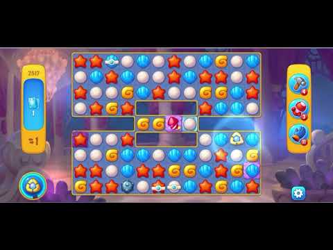 Fishdom 2517 - Super Hard Level (13 Moves)