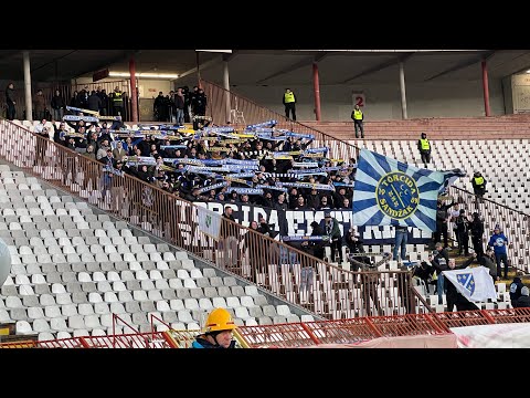 Torcida i Ekstremi na utakmici: Crvena zvezda - Novi Pazar (12.03.2023.)