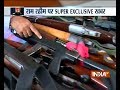 Modified arms and ammunition recovered from Dera headquarter in Sirsa