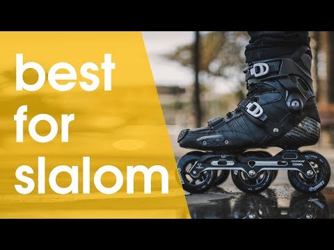 THE POWERSLIDE HARCORE EVO TRIINTY IS THE BEST SLALOM INLINE SKATE