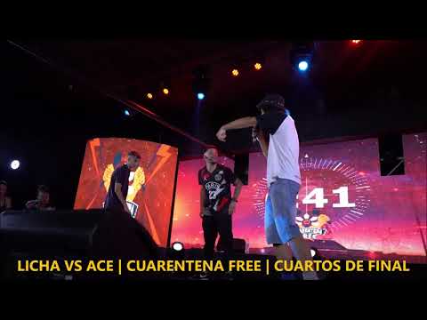 Licha vs Ace | CUARENTENA FREE | Cuartos de Final.