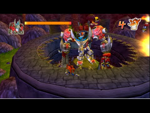 PCSX2: Crash Twinsanity HD - Boss 1: Mecha Bandicoot (1080p True-HD)