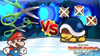 【ペーパーマリオ スーパーシール】でかメット登場！ジャンプもハンマーもファイアフラワーも効かず…最終手段はぺパマリシリーズレギュラーメンバーのハサミ！？ Part9（ゆっくり実況）