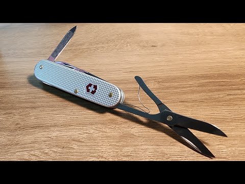 Victorinox Cadet X Scissors Pocket Clip Custom Mod