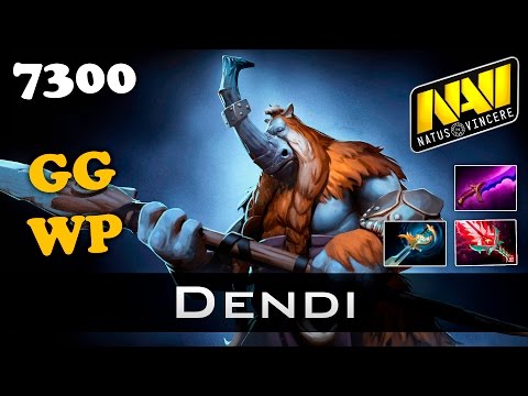 Dendi Magnus - 7300 MMR Ranked Dota 2
