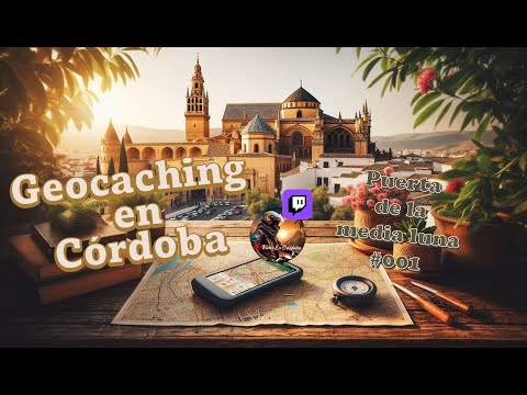 🔎#001 Mi primer Geocaching en Córdoba | Escultura de Averroes y Puerta de la Luna 🌙