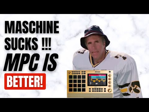 MASCHINE PLUS VS MPC LIVE 2 -FIVE REASON WHY I THINK IT IS BETTER