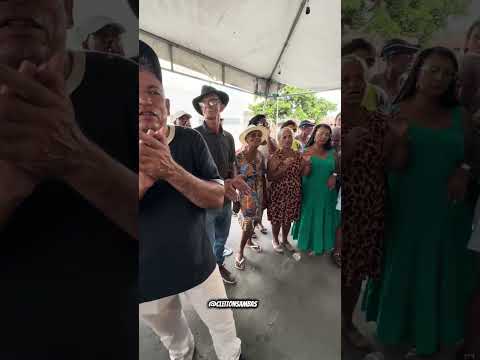 Samba Na Feira Livre Do Bravo(Serra Preta Bahia) Bom Batuque Com Alex & David 🎸🎶