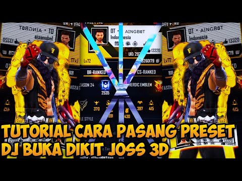 TUTORIAL CARA MEMASANG PRESET ALIGHT MOTION 3D DJ BUKA DIKIT JOSS VIRAL TIKTOK