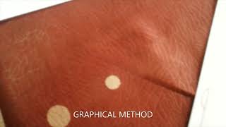 GRAPHICAL APPROACH
