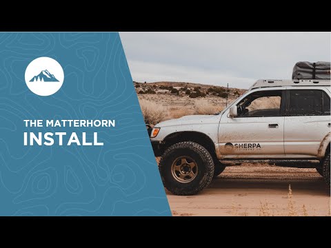 The Matterhorn Rack Install (1996-2002 Toyota 4Runner Roof Rack)