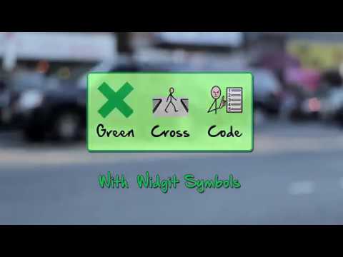 The Green Cross Code - With Widgit Symbols