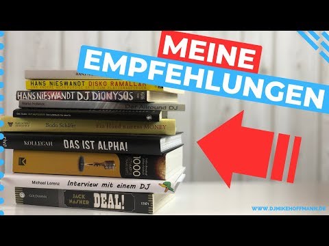 7 DJ Bücher, die ich dir empfehle 📚 Buchtipps