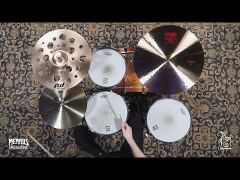 Paiste 18" PST X Swiss Thin Crash Cymbal - 1131g (1255218-1040721J)