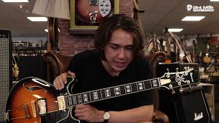 Video thumbnail for Dirk Witte Demo - Ibanez AM2000H Artisan Hollow Body Electric Guitar by Dirk Witte Music Store