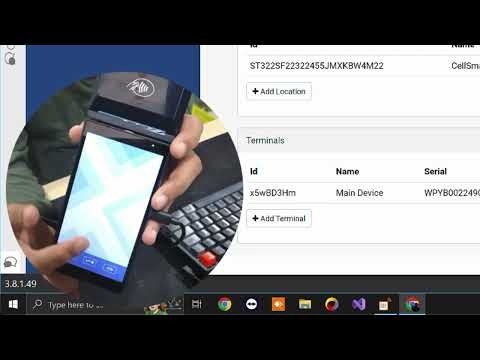 Setup Credit Card integration with CellSmart POS P5 device