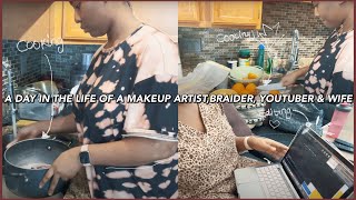 A DAY IN THE LIFE OF A HUSTLER | COMBINING BUSINESS, YOUTUBE AND SCHOOL PREP