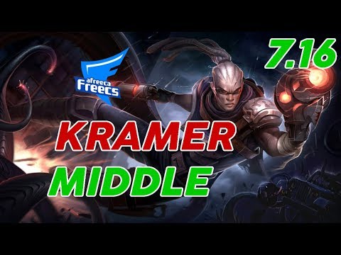 Afreeca Freecs Kramer Lucian Mid Patch 7.16