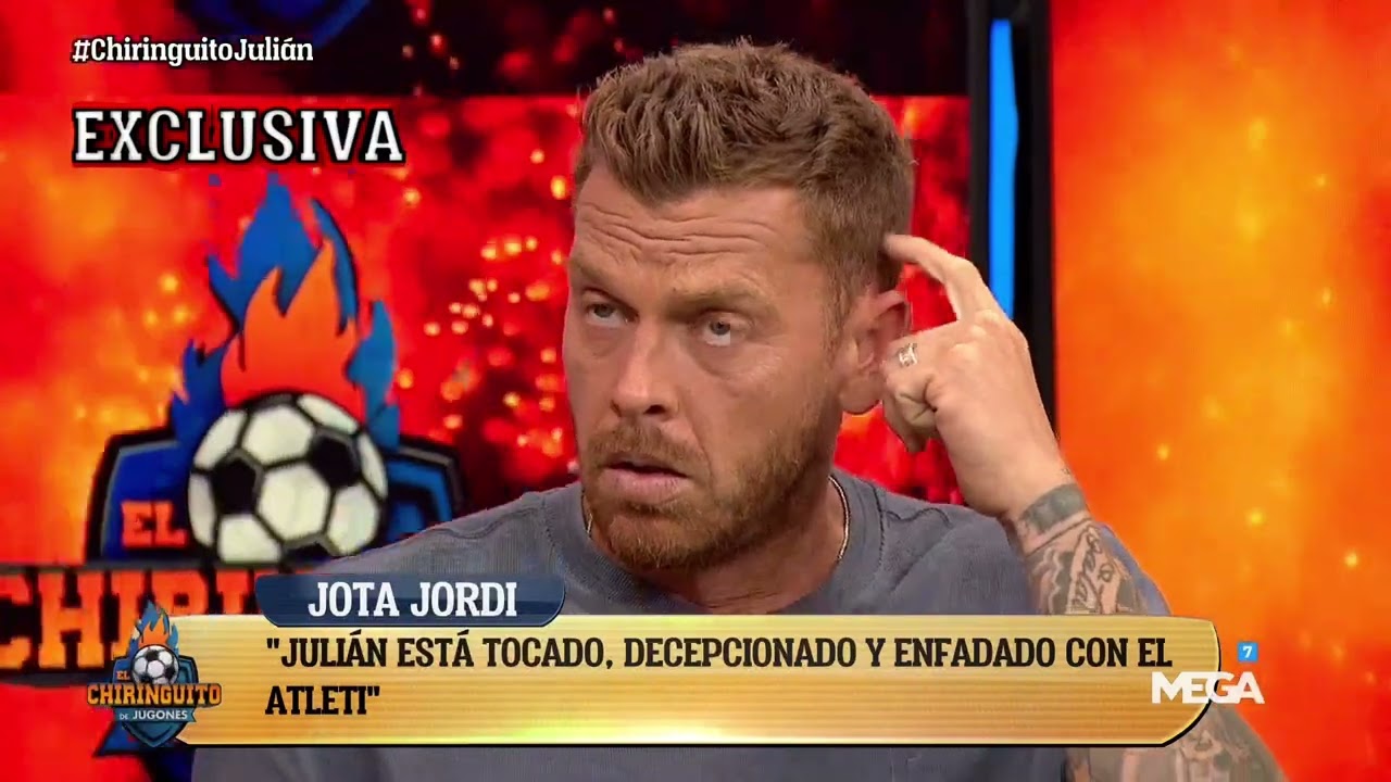 😡 EXCLUSIVA de JOTA JORDI sobre la SITUACIÓN de JULIÁN ALVAREZ en el ATLETI