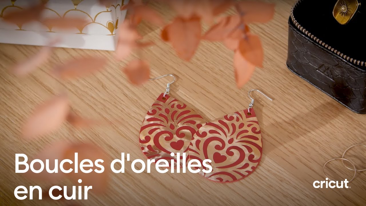 Créer une paire de boucles d'oreilles en cuir