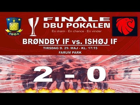 ISHØJ IF (0-2) Brøndby IF - DBU U14 POKALFINALE (04) 17/18 - 1.Halvleg