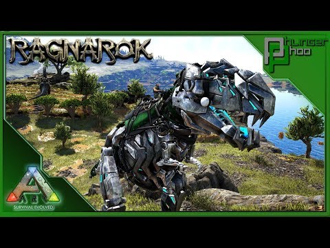STEALTH MISSION TO PASSIVE TAME A TEK REX Ark: Survival Evolved Ragnarok 16