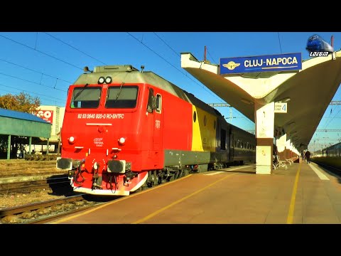 Trenuri & Activitate Feroviară/Trains & Rail Actiity in Gara Cluj Napoca Station - 29 October 2021