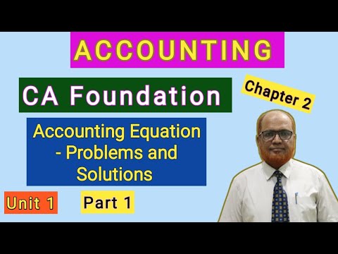 Accounting I CA Foundation I Chapter 1 I Theoretical Framework of Accounting I Part 1 I Hasham Ali