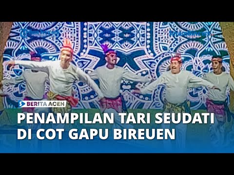 Penampilan Tarian Seudati di Cot Gapu Bireuen