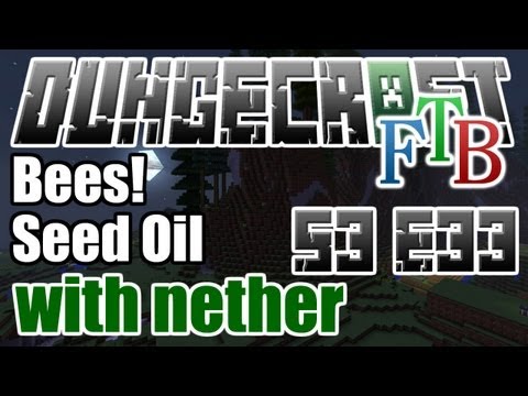 Tekkit: DungeCraft - Forestry Bees - Seed Oil - S3 E33
