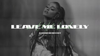 ariana grande - leave me lonely (with the band) (live studio concept)
