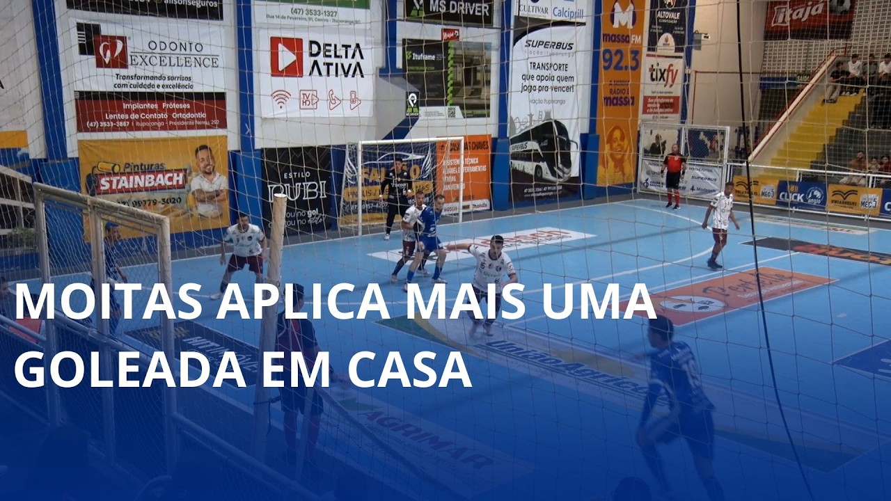 Moitas aplica mais uma goleada em casa
