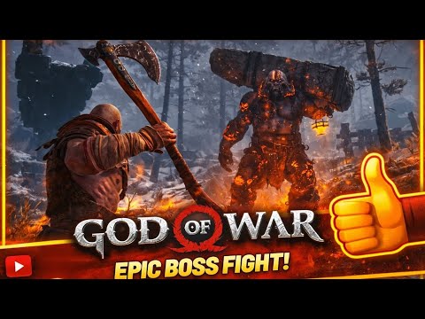 God of War Ragnarök | DAUÐI KAUPMAÐR vs Kratos BOSS FIGHT 😱 PS5 PRO Gameplay