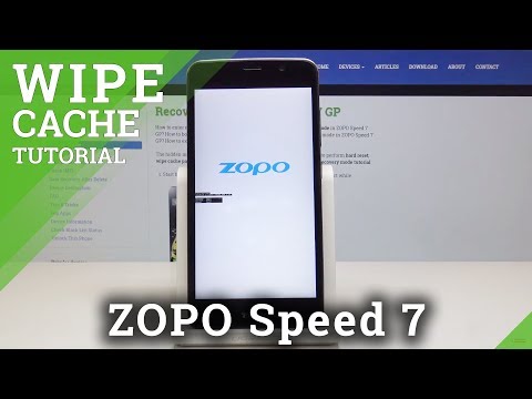 Wipe Cache Partition in ZOPO Speed 7 - Reset Temporary Cache Files