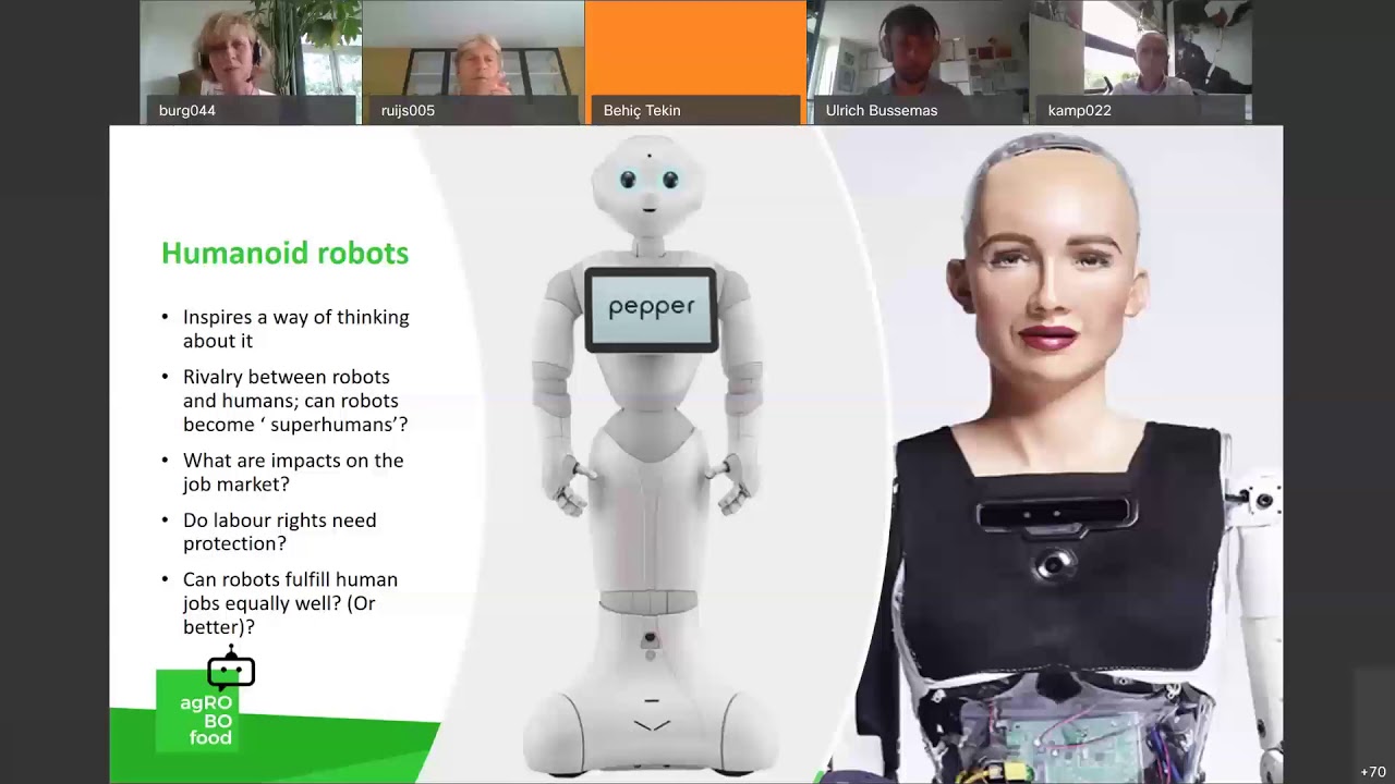 Webinar:  ‘Ethical issues of robotics’