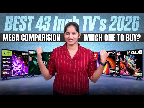 Top 10 Best 43inch 4K Smart TV's In 2026🔥 ClearBuy