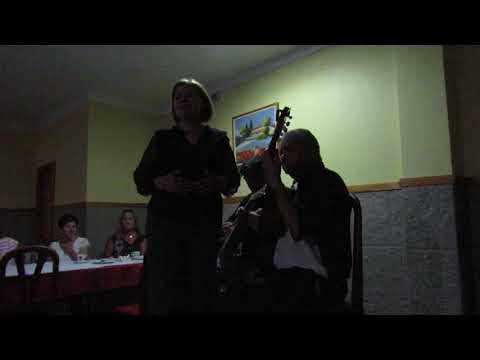 FILOMENA SOUSA FADO , ATUOU NO RESTAURANTE SAMUEL FADO , NA AREOSA PORTO