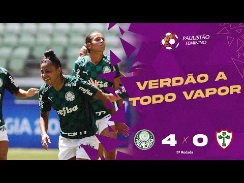 Melhores Momentos de Palmeiras 4 x 0 Portuguesa, Rodada 5 - Paulistão Feminino 2021