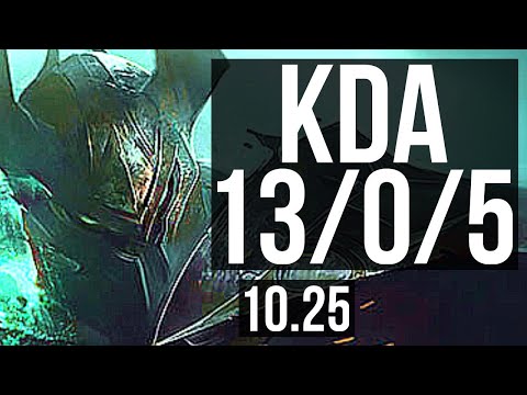 MORDEKAISER vs LUCIAN (TOP) | 13/0/5, Legendary | KR Diamond | v10.25