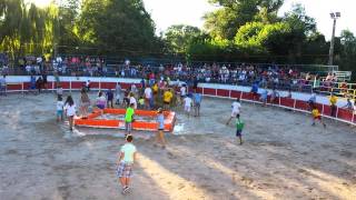 preview picture of video 'Toro piscine du 16 Août 2014 à Roquemaure'