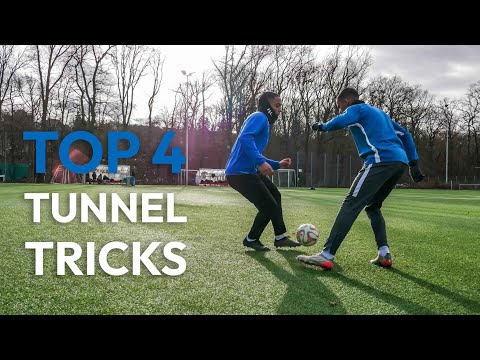 Die 4 besten Tunnel Tricks fürs Spiel 🧠 ⚽️ feat. @camillhauser
