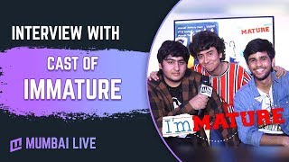 The cast of I'mMature gets candid with Mumbai Live | MX Player video