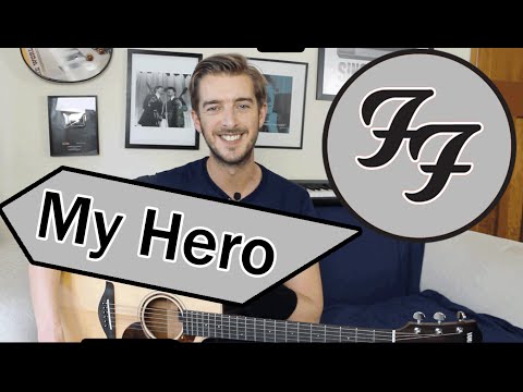 My Hero - Foo Fighters Guitar Lesson Tutorial - How to play