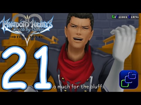 KH HD 2.5 ReMIX Birth by Sleep Final Mix Walkthrough - Part 21 - Radiant Garden, Disney Town