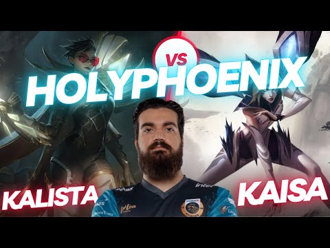 HOLYPHOENIX | KALISTA VS KAISA | ADC GAMEPLAY | Patch 13.24 / Season 13 | #LeagueofLegends